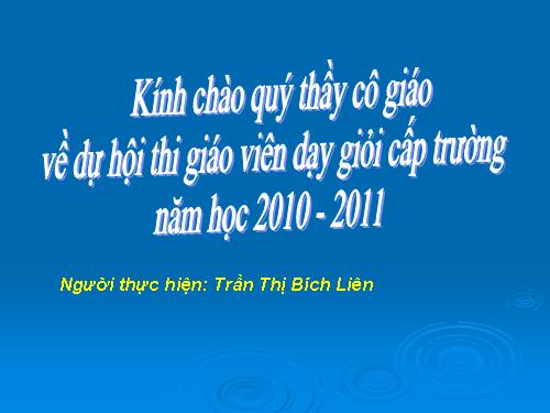 Tuần 10. Thư gửi bà