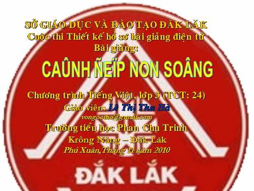 Tuần 12. Cảnh đẹp non sông