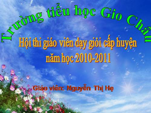 Tuần 12. Cảnh đẹp non sông