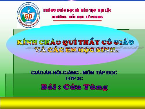 Tuần 13. Cửa Tùng