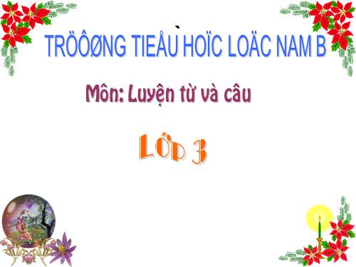 Tuần 10. Giọng quê hương