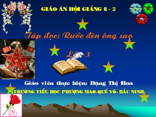 Tuần 26. Rước đèn ông sao