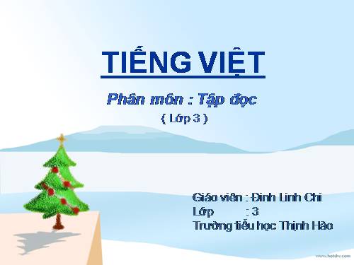 Tuần 1. Cậu bé thông minh