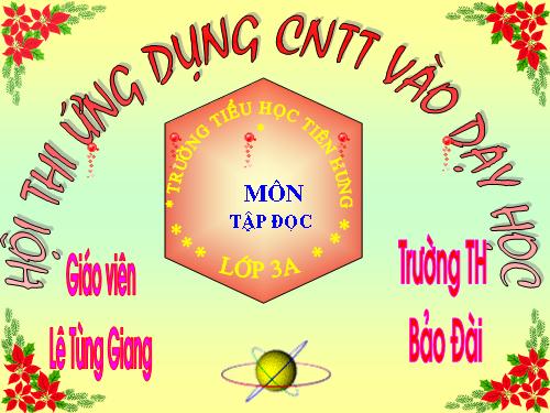 Tuần 26. Sự tích lễ hội Chử Đồng Tử