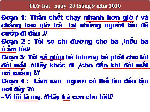 Tuần 4. Người mẹ