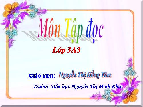 Tuần 31. Bài hát trồng cây