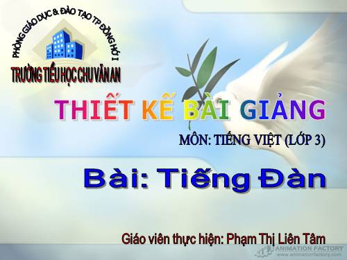 Tuần 24. Tiếng đàn