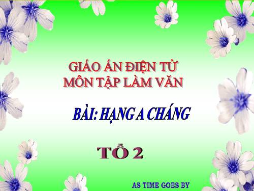 Tuần 8. Tiếng ru