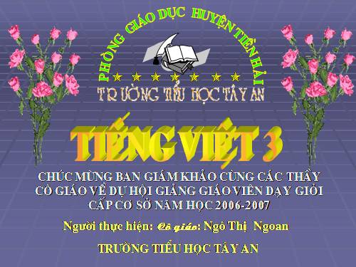 Tuần 21. Bàn tay cô giáo