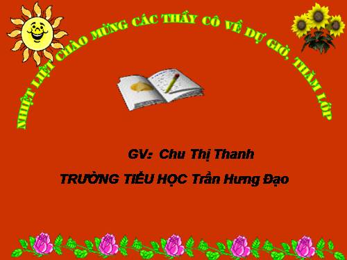 Tuần 31. Bài hát trồng cây