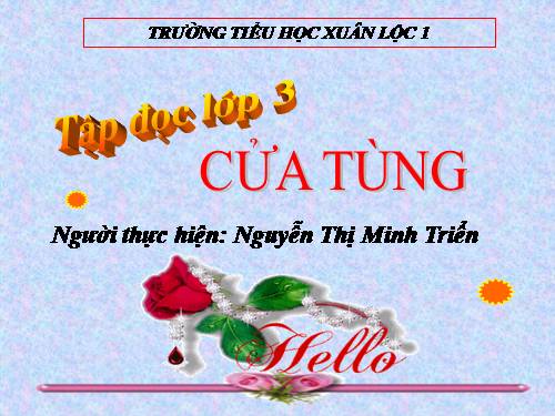 Tuần 13. Cửa Tùng