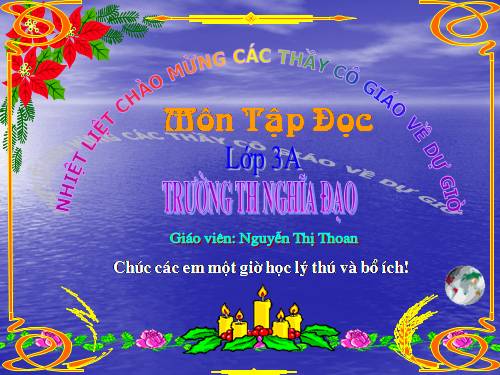 Tuần 24. Tiếng đàn