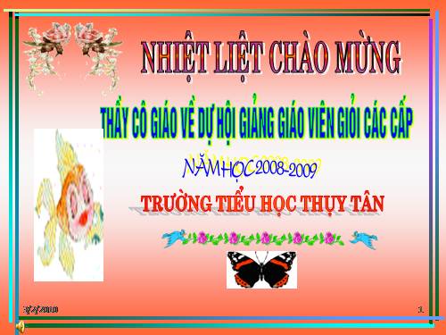 Tuần 30. Một mái nhà chung