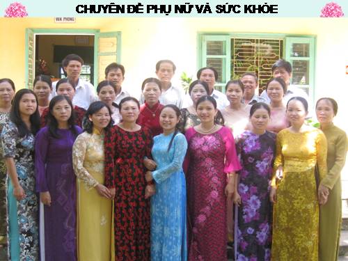 chuyên đề phụ nữ và sức khỏe