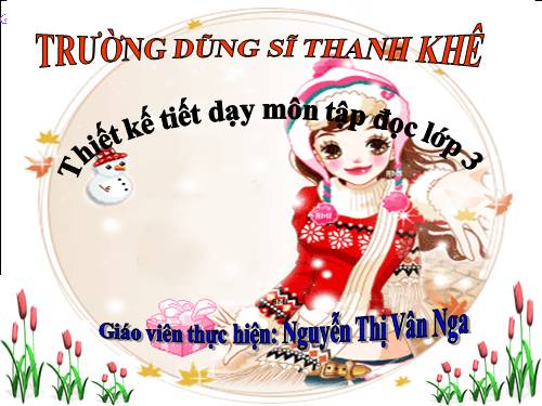 Tuần 8. Tiếng ru