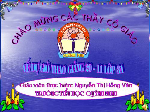 Tuần 10. Giọng quê hương