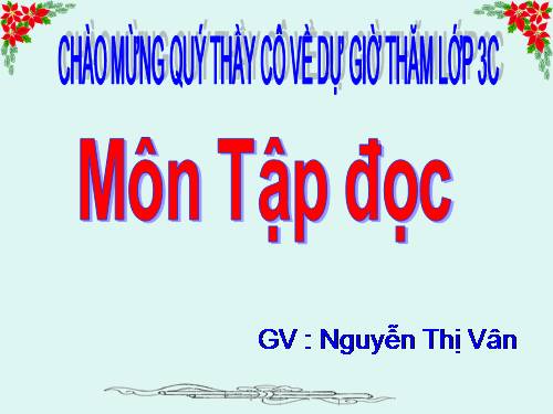 Tuần 10. Thư gửi bà