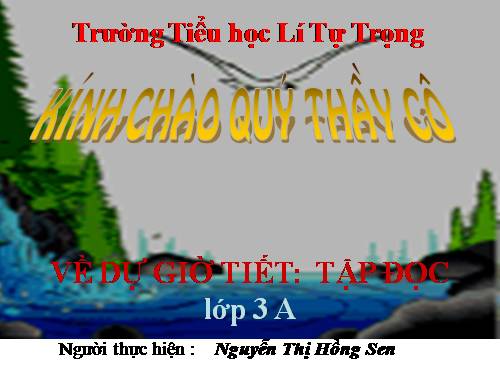 Tuần 8. Tiếng ru