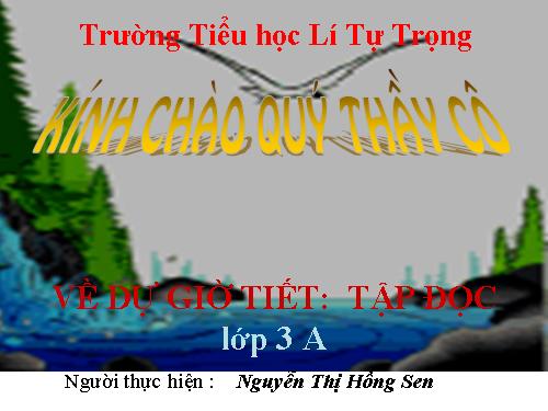 Tuần 8. Tiếng ru