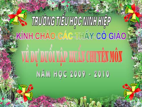 Tuần 1. Cậu bé thông minh