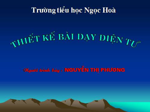 Tuần 2. Khi mẹ vắng nhà