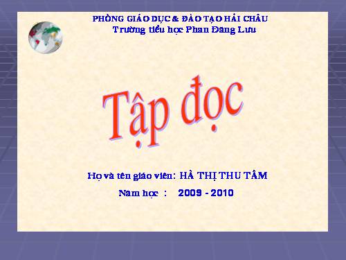 Tuần 5. Cuộc họp của chữ viết