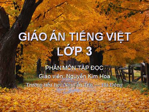 Tuần 24. Tiếng đàn