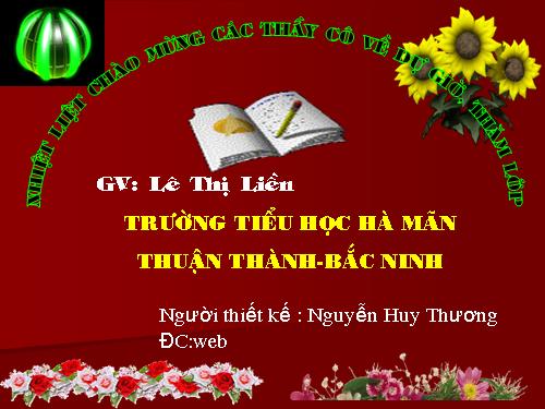 Tuần 30. Một mái nhà chung