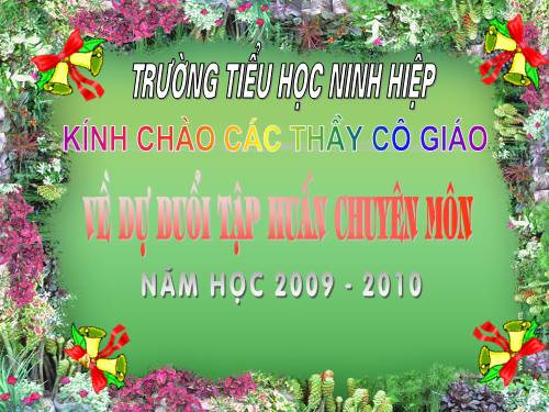 Tuần 1. Cậu bé thông minh