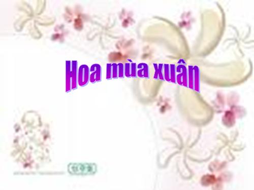 Hoa mùa xuân