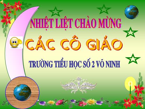 Tuần 30. Một mái nhà chung