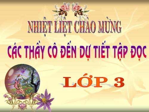 Tuần 8. Tiếng ru