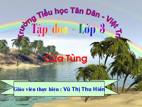 Tuần 13. Cửa Tùng