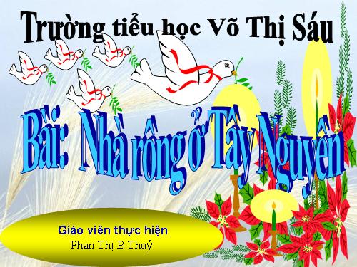 Tuần 15. Nhà rông ở Tây Nguyên