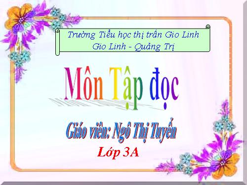 Tuần 22. Cái cầu