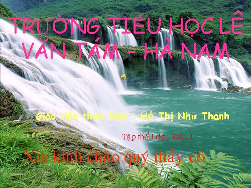 Tuần 12. Cảnh đẹp non sông