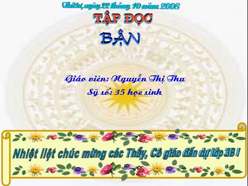 Tuần 7. Bận