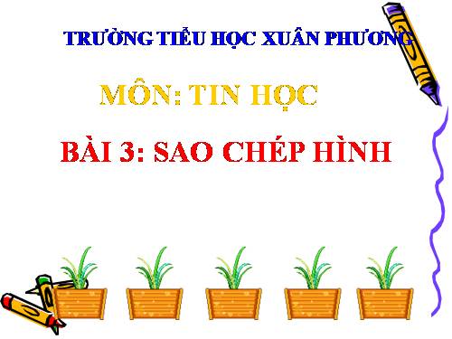 Chương II. Bài 3. Sao chép hình