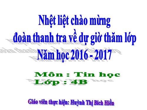 Chương IV. Bài 1. Học toán với phần mềm Cùng học toán 4