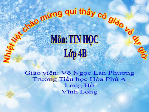 Chương II. Bài 4. Vẽ hình e-líp, hình tròn