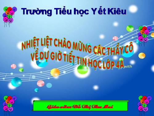 Chương V. Bài 6. Trình bày chữ đậm, nghiêng