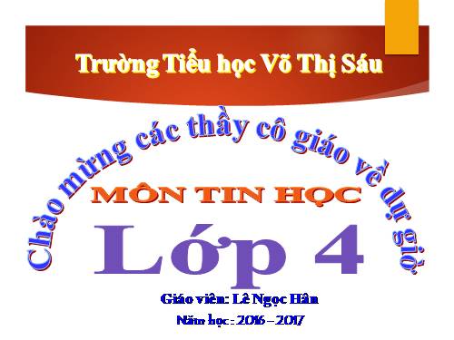 Chương III. Bài 2. Gõ từ đơn giản