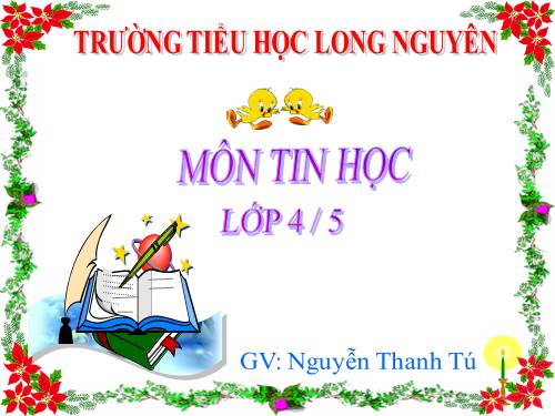 Chương V. Bài 4. Thay đổi cỡ chữ và phông chữ