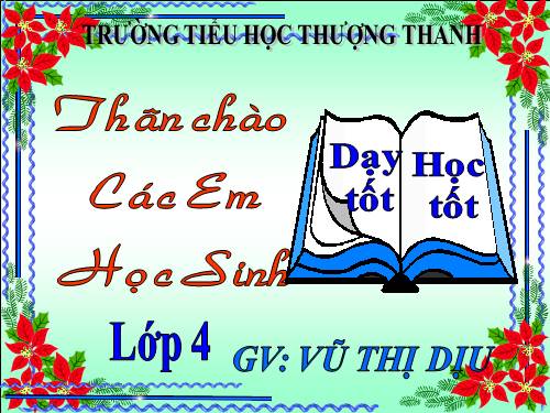 Chương V. Bài 6. Trình bày chữ đậm, nghiêng