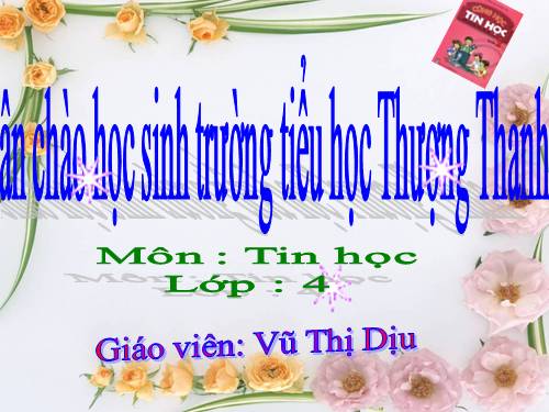 Chương IV. Bài 1. Học toán với phần mềm Cùng học toán 4