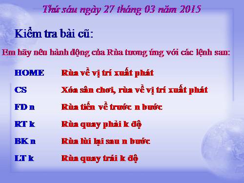 Chương VI. Bài 3. Sử dụng câu lệnh lặp