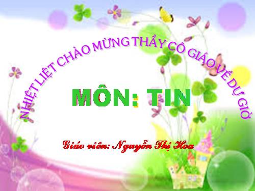 Chương VI. Bài 3. Sử dụng câu lệnh lặp