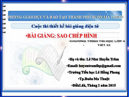 Chương II. Bài 3. Sao chép hình