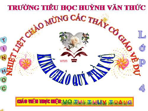 Chương V. Bài 4. Thay đổi cỡ chữ và phông chữ