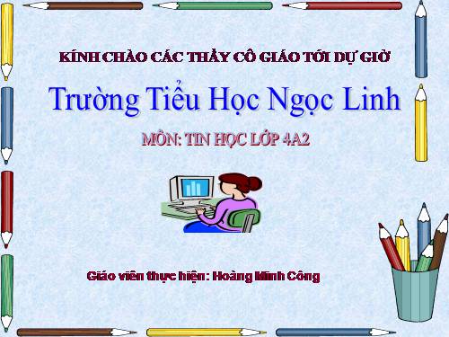 Chương II. Bài 6. Thực hành tổng hợp